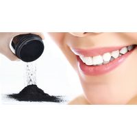 The Great Living Co Activated Charcoal Teeth Whitening Powder - Lemon